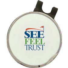 Classic See Feel Trust SFT Dimpled Hat Clip
