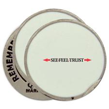 Classic Linear See Feel Trust Logo Ball Markers - 3 Pack
