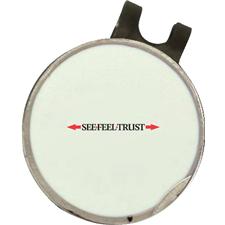 Classic Linear See Feel Trust Logo Dimpled Hat Clip