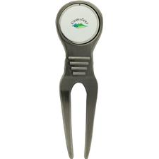 Classic Utopia Golf Logo Divot Tool with Ball Marker
