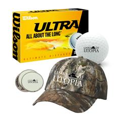 Links Of Utopia Logo Camo Hat Bundle Pack