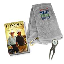See Feel Trust Logo Golf Towel Bundle Pack