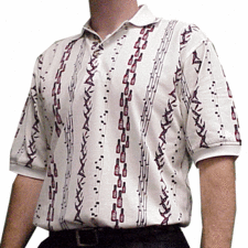 Tabasco Flags n Clubs Golf Shirt