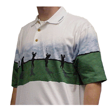 Tabasco Golf Silhouettes Golf Shirt