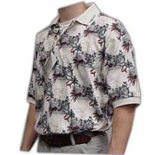 Tabasco Bayou Crawfish Golf Shirt