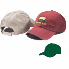 Logo Golf Unstructured Cap with Metal Side Eyelets