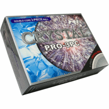 Volvik Crystal Pro-3PC Golf Balls