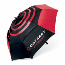 Odyssey Golf Double Canopy Umbrella
