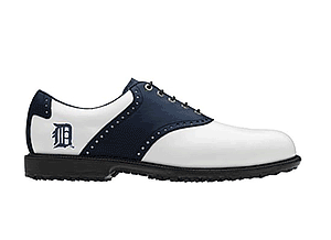 FJ MyJoys Men's  MLB Custom Traditional Spikeless Golf Shoe