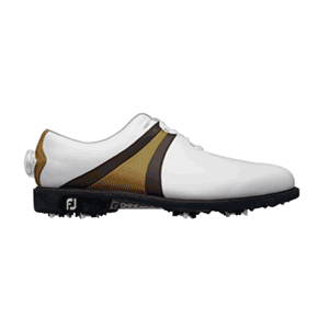 FJ MyJoys Men's  ICON Pyramid Saddle BOA Golf Shoe